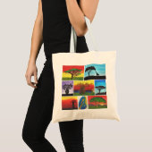 Tote Bag Le Kenyan badine des peintures (Devant (produit))