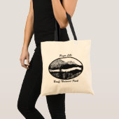 Tote Bag Le lac Peyto (Devant (produit))