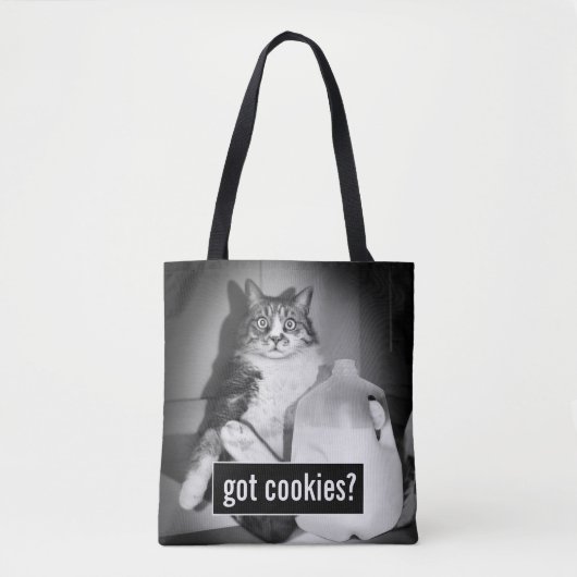 Tote Bag Le Lait De Chat De Juge (Devant)