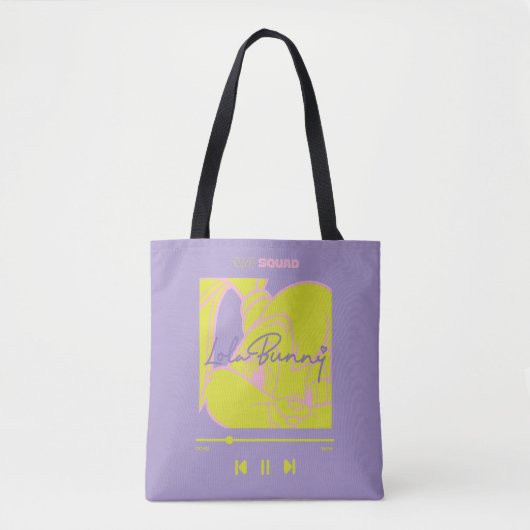 Tote Bag Le Lecteur de Lola (Devant)