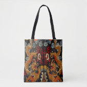 Tote Bag Le légendaire fantôme Samurai Dragon Master (Devant)