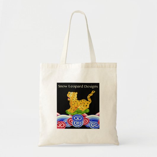 Tote Bag Le léopard de neige de Philip Jacobs conçoit le (Devant)