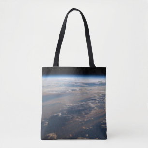 Tote Bag Le lever Du Soleil Coule De Longues Ombres Sur La