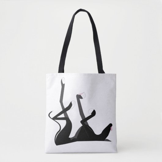 Tote Bag Le lévrier de Roaching (Devant)
