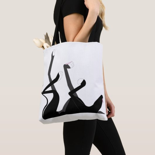 Tote Bag Le lévrier de Roaching (De près)