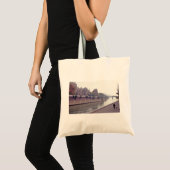 Tote Bag Le Long De La Seine, Marcher Le Chien (Devant (produit))