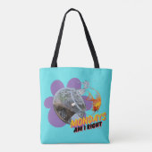 Tote Bag Le Lundi, N'Est-Ce Pas ? (Dos)