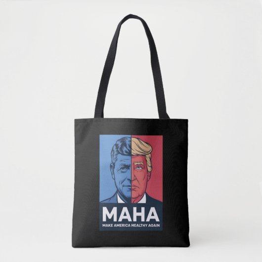 Tote Bag Le MAHA rassure l'Amérique Trump 2024 (Devant)