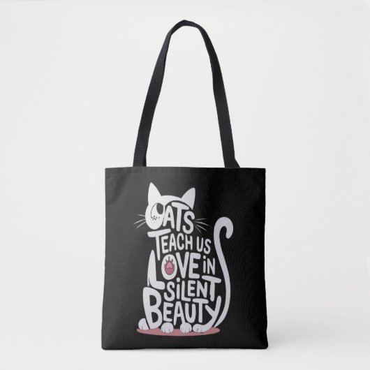 Tote Bag Le mal du chat (Devant)