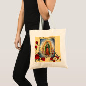 Tote Bag Le marché des fermiers de Notre-Dame de Guadalupe (Devant (produit))