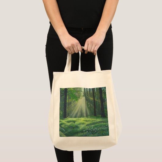 Tote Bag "Le matin a rompu" (Devant (produit))
