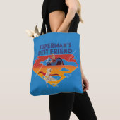 Tote Bag Le meilleur ami de Superman (De près)