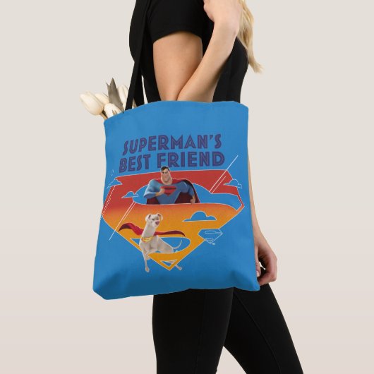 Tote Bag Le meilleur ami de Superman (De près)