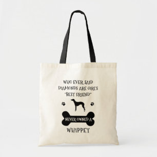 Tote Bag Le meilleur ami du chien Whippet