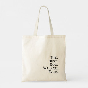 Tote Bag 'Le. Meilleur. Promeneur. De. Chiens. Au Monde.' C