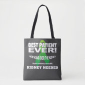 Tote Bag Le meilleur rein Fourre-tout nécessaire de patient (Devant)