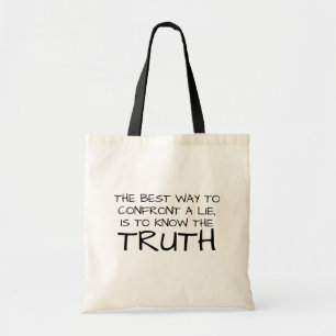 Tote Bag Le Mensonge & La Vérité