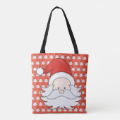 Tote Bag Le mignon Père Noël (Dos)