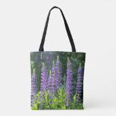 Tote Bag Le Minnesota indigène pourpre de loup (Dos)