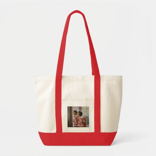 Tote Bag Le miroir de la grand-maman (Devant)
