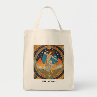 TOTE BAG LE MONDE - CARTE TAROT