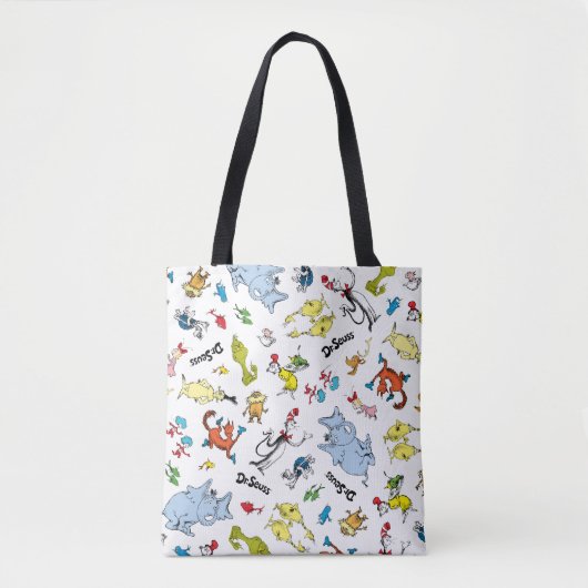 Tote Bag Le monde du modèle de Dr Seuss (Devant)
