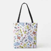 Tote Bag Le monde du modèle de Dr Seuss (Dos)