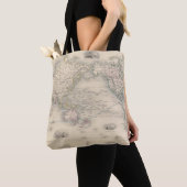 Tote Bag Le monde sur la projection de Mercator (De près)