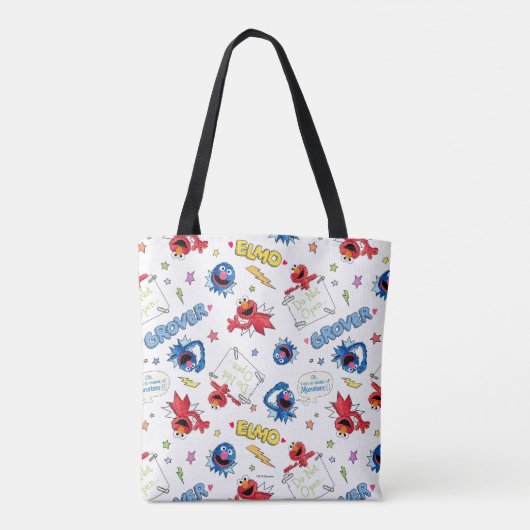 Tote Bag Le Monstre à la fin de cette histoire Motif (Dos)