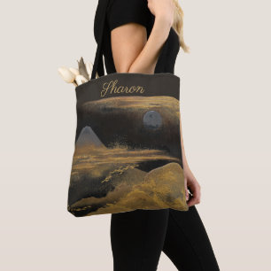 Tote Bag Le Mont Fuji au clair de lune :