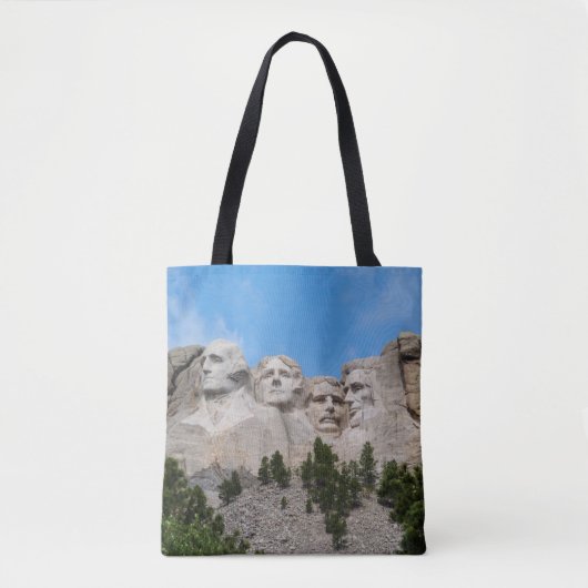 Tote Bag Le Mont Rushmore au printemps (Devant)