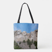 Tote Bag Le Mont Rushmore au printemps (Dos)