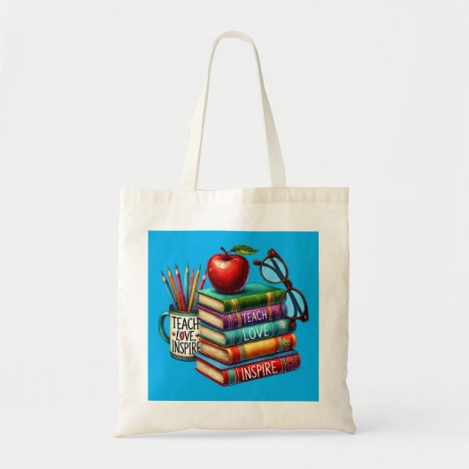 Tote Bag Le mot d'art du maître mignon (Devant)