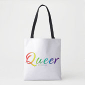 Tote Bag Le mot unique expressif et étrange de SlipperyJoe (Devant)