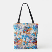 Tote Bag Le motif | d'amusement d'été ajoutent votre (Dos)