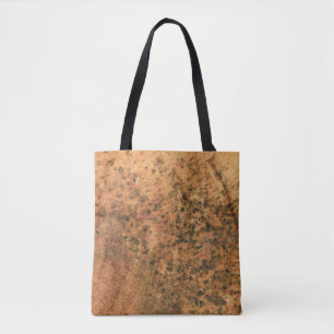 Tote Bag Le moule qui pousse sur la surface du bois brun es