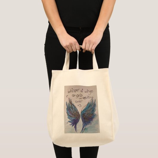 Tote Bag Le murmure des ailes (Devant (produit))