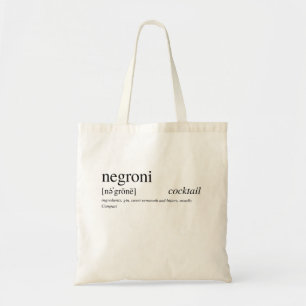 Tote Bag Le Negroni, le cocktail préféré de l'Italie