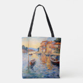 Tote Bag Le néo-impressionnisme portuaire (Dos)