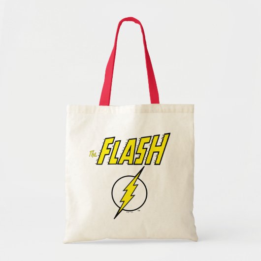 Tote Bag Le nom Flash et logo d'éclair (Devant)