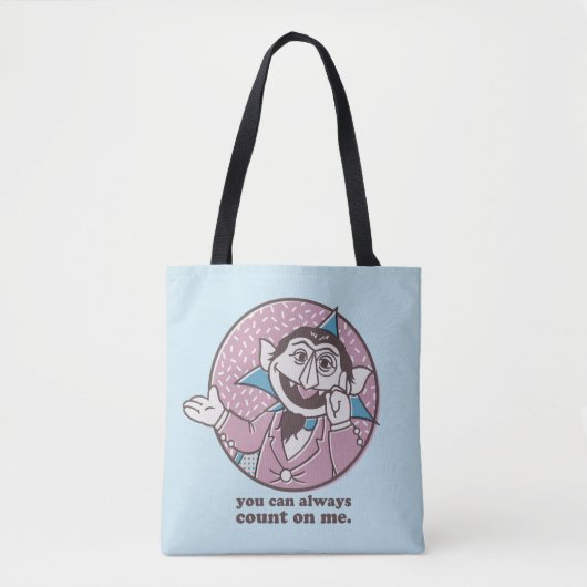Tote Bag Le nombre | Vous Pouvez Toujours Compter Sur Moi (Devant)