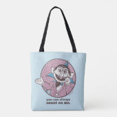 Tote Bag Le nombre | Vous Pouvez Toujours Compter Sur Moi (Dos)