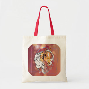 Tote Bag Le Palomino (lumières bordeaux douces)
