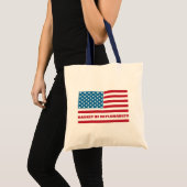 Tote Bag Le panier du drapeau américain de Deplorables (Devant (produit))