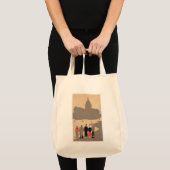 Tote Bag Le Panthéon Art Déco Scène Paris, France (Devant (produit))