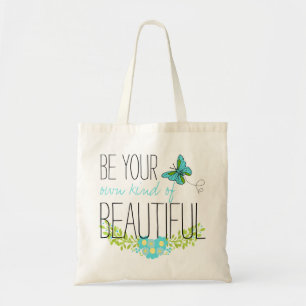 Tote Bag Le papillon bleu soit votre propre genre de beau
