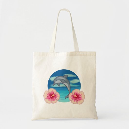 Tote Bag Le paradis des dauphins (Devant)