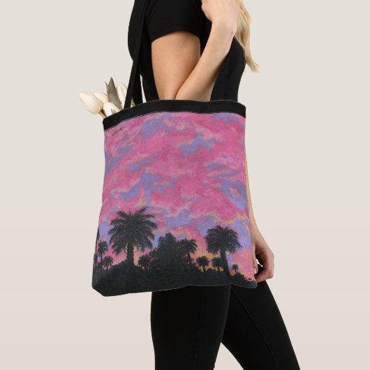 Tote Bag "Le paradis rose" Fourre-tout par All Joy Art (De près)