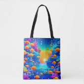 Tote Bag Le paradis sous-marin vibrant trouvé (Devant)