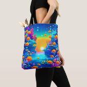 Tote Bag Le paradis sous-marin vibrant trouvé (De près)